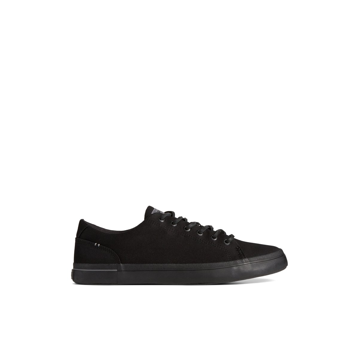 Black Sperry SeaCycled Striper II Textile Sneaker Sneakers | RYLKG-8241