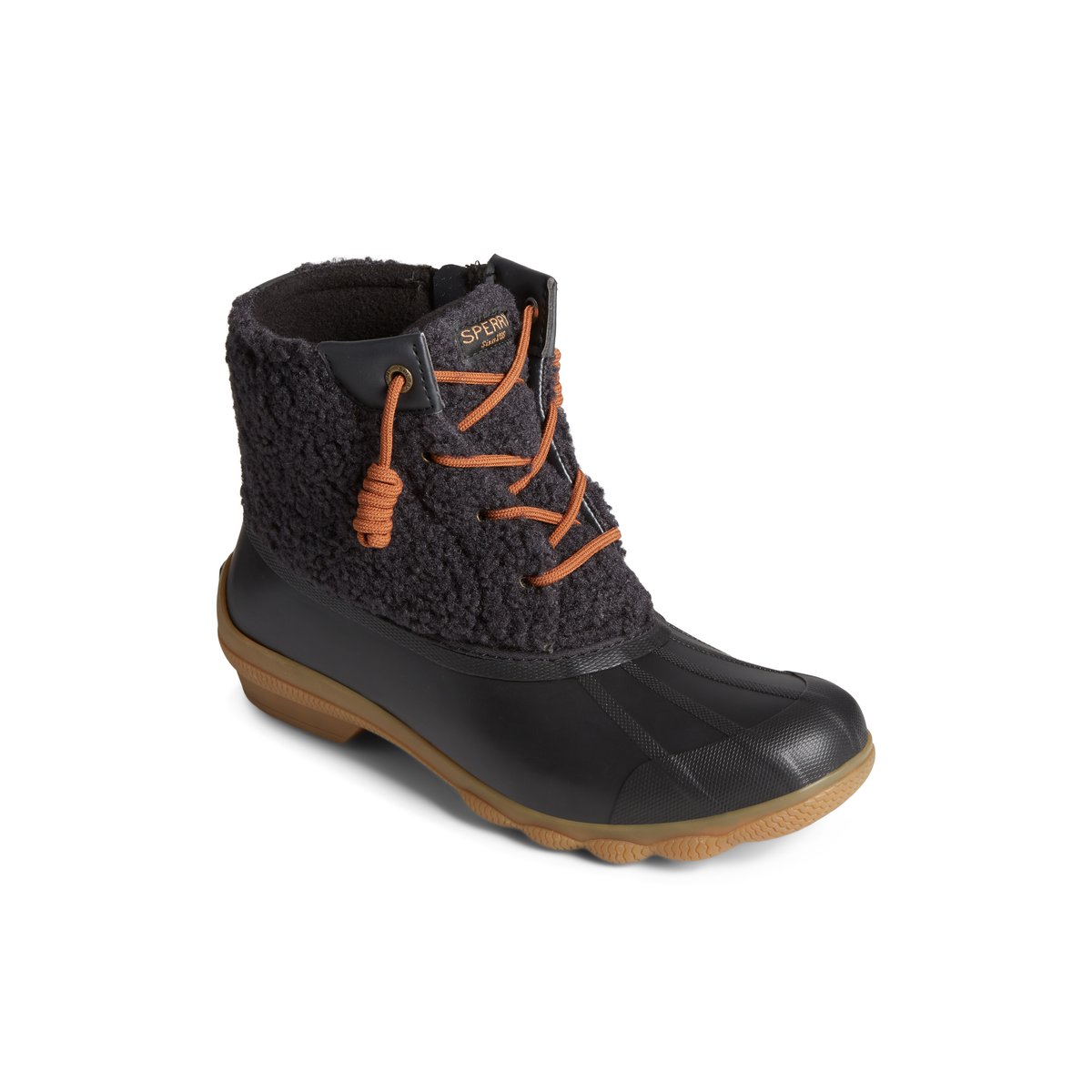 Black Sperry Syren Gulf Duck Boot Boots | PSBXZ-3416