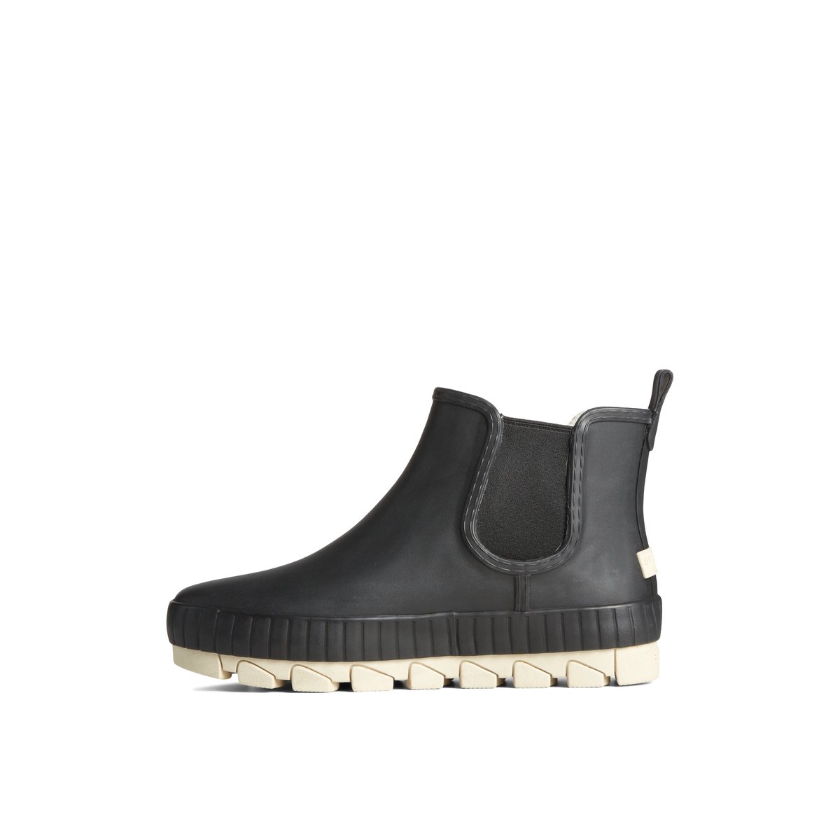 Black Sperry Torrent Chelsea Matte Waterproof Rain Boot Boots | INWLB-2789