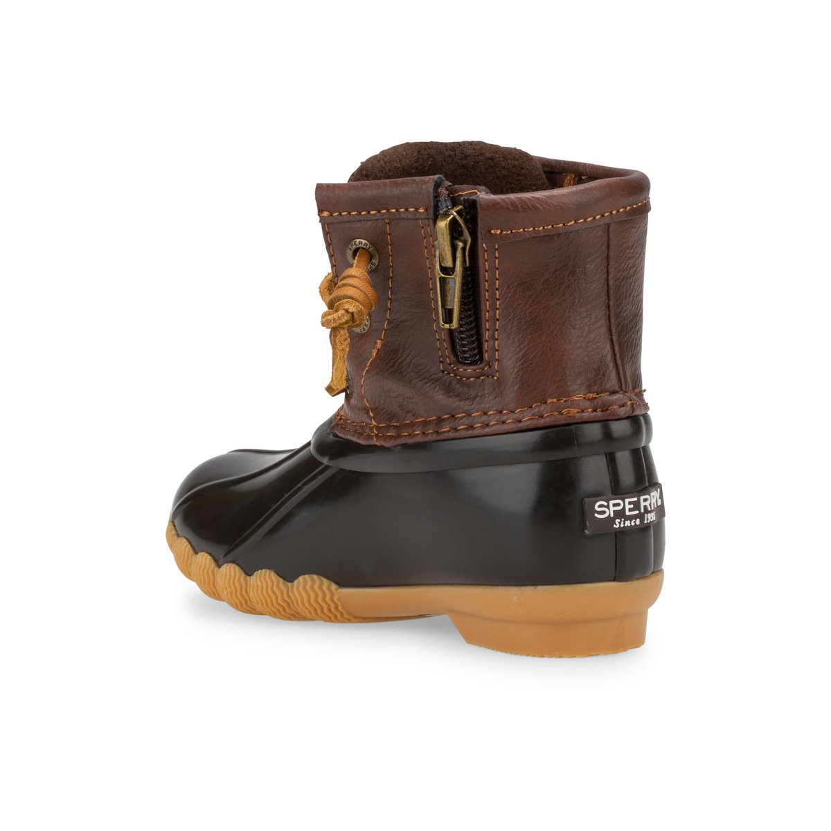 Brown Sperry Saltwater Duck Boot Boots | QZHTO-5842