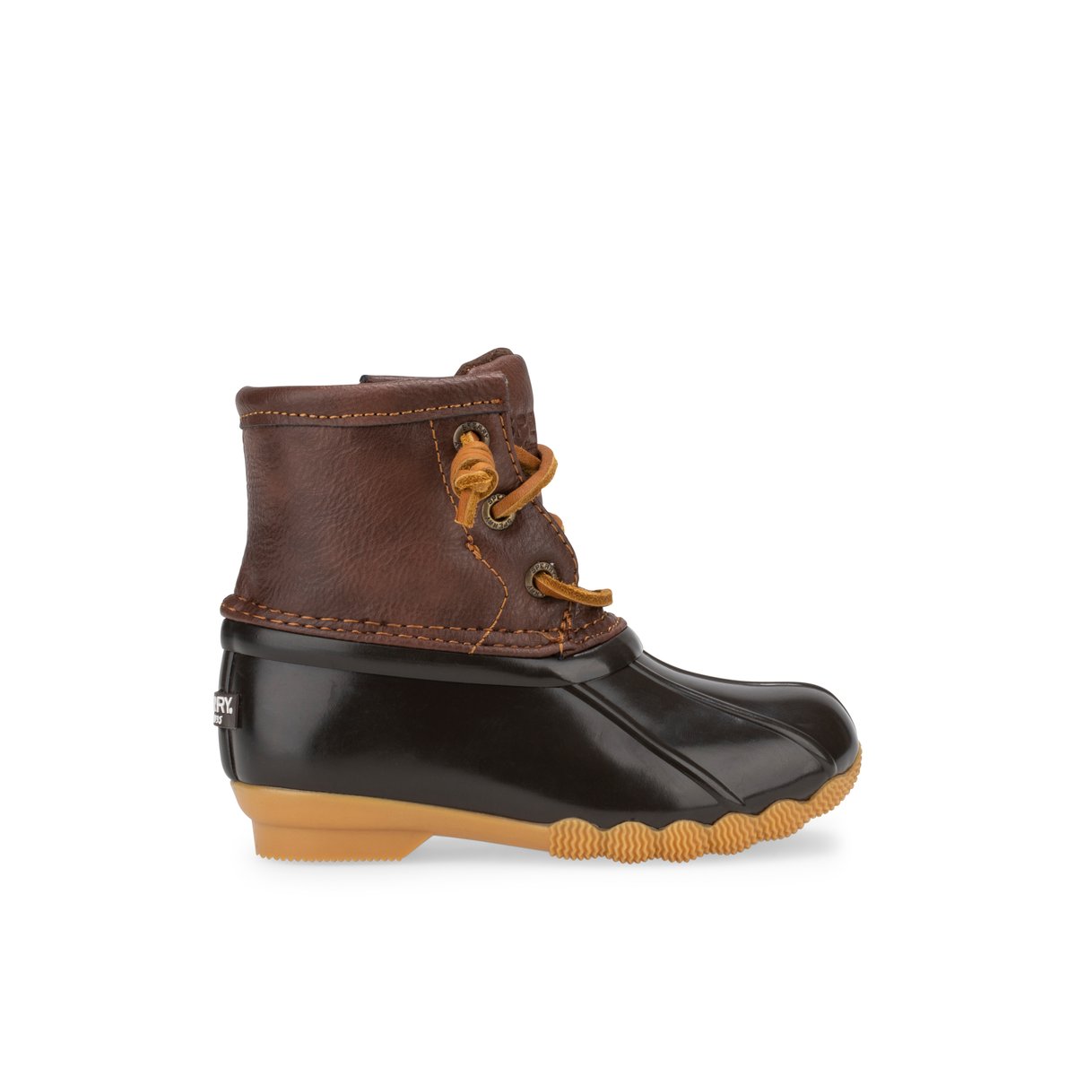 Brown Sperry Saltwater Duck Boot Boots | QZHTO-5842