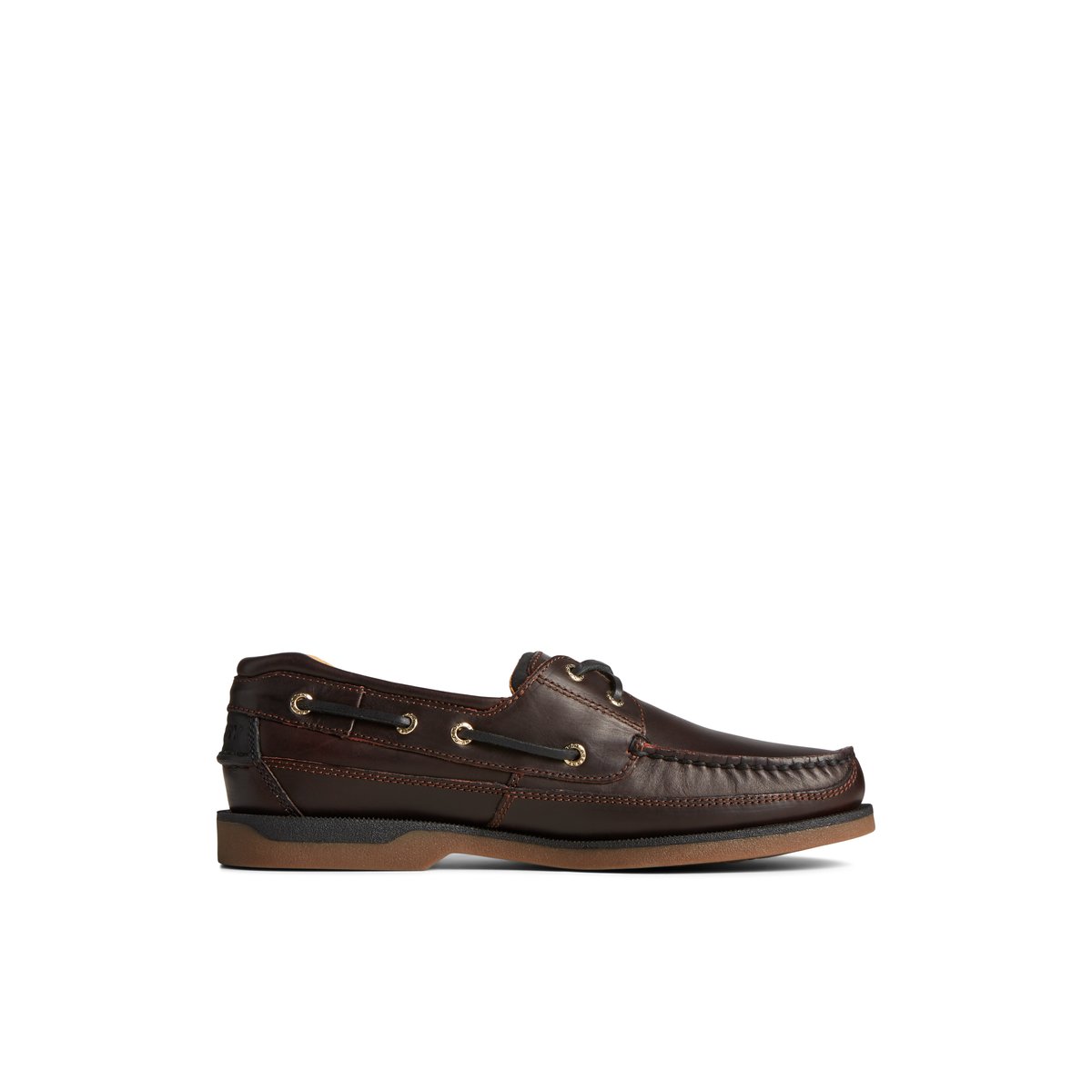 Dark Brown Sperry Gold Cup Mako Boat Shoe Boat Shoes | FNZEU-6712