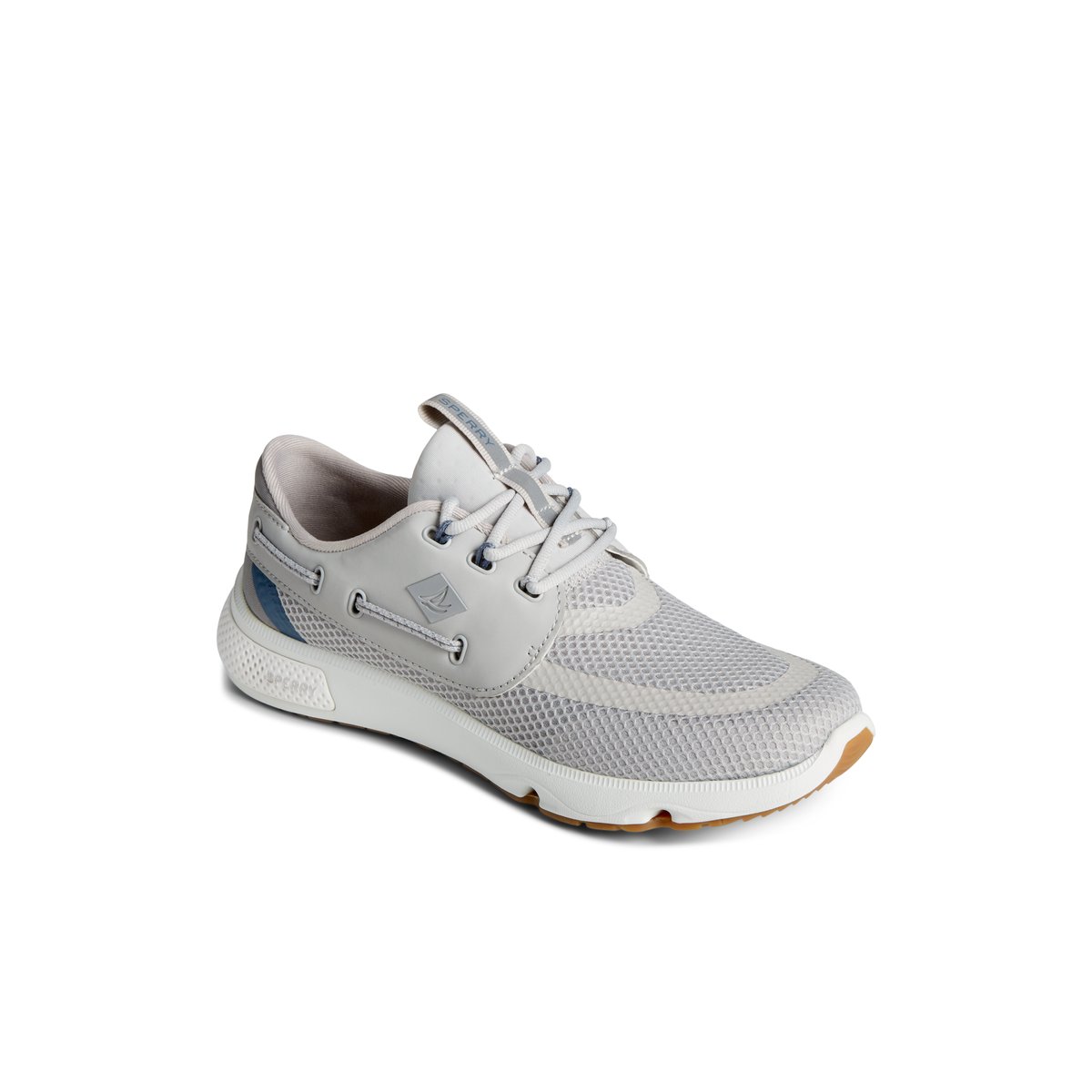 Grey Sperry 7 Sea 3-Eye Sneaker Sneakers | KTBAR-5689