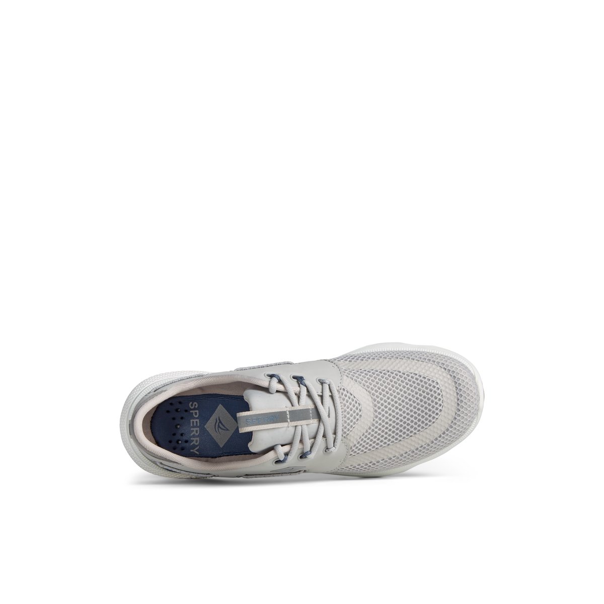 Grey Sperry 7 Sea 3-Eye Sneaker Sneakers | KTBAR-5689