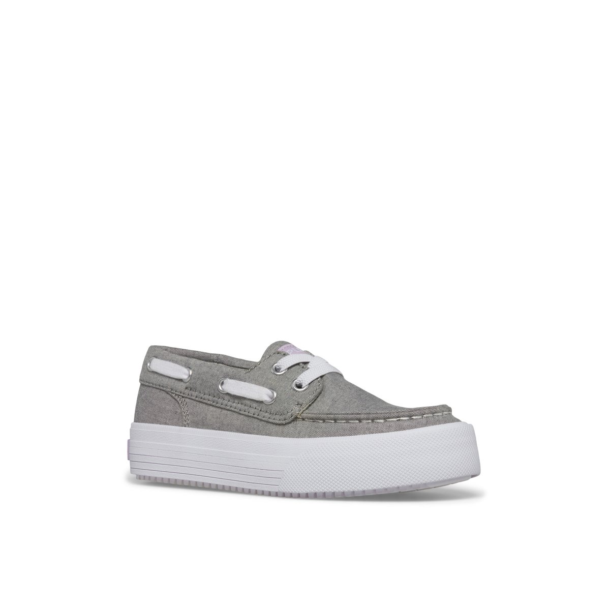 Grey Sperry Bahama Platform Sneaker Sneakers | FDUKO-2956