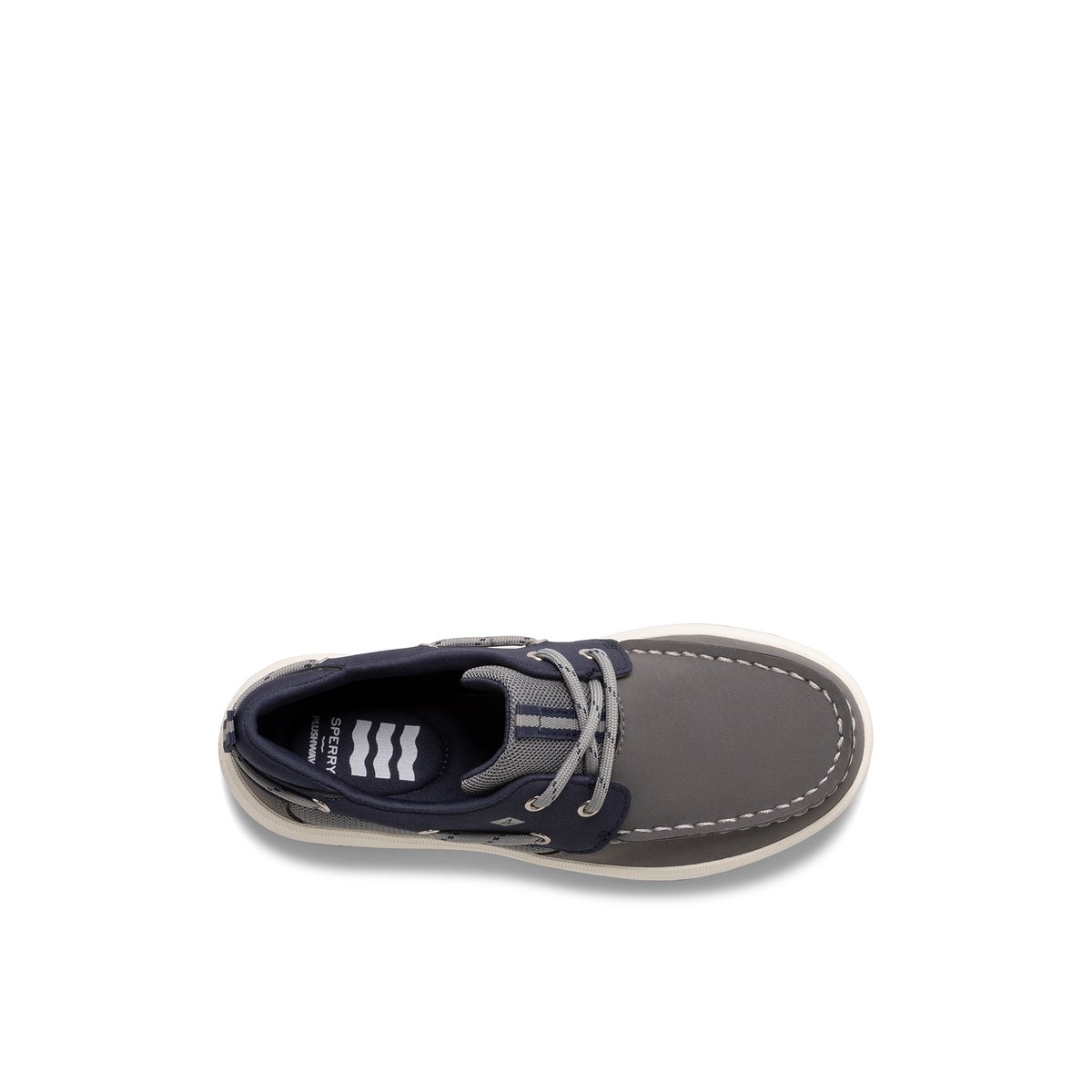 Grey Sperry Fairwater PLUSHWAVE Boat Shoe Sneakers | TNKCG-3957