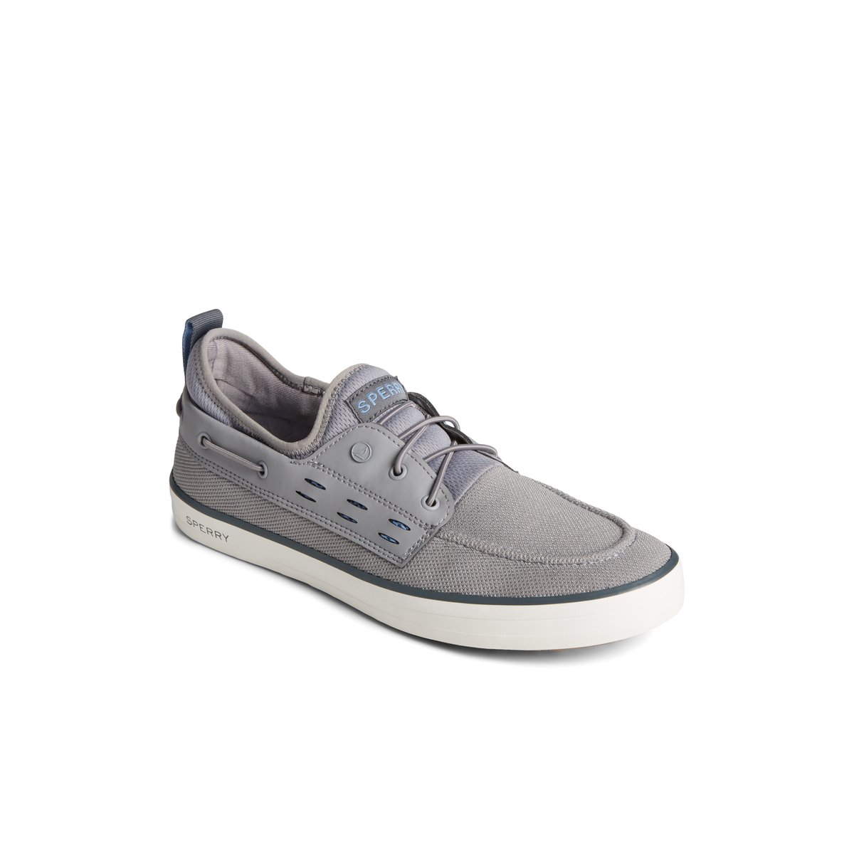 Grey Sperry SeaCycled Fairlead Boat Sneaker Sneakers | LFTHI-1569