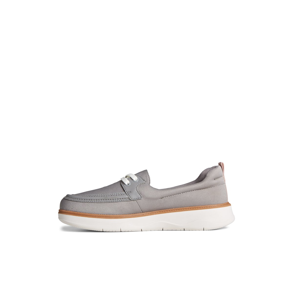 Grey Sperry Skipper Boat Shoe Boat Shoes | RNMIO-8012