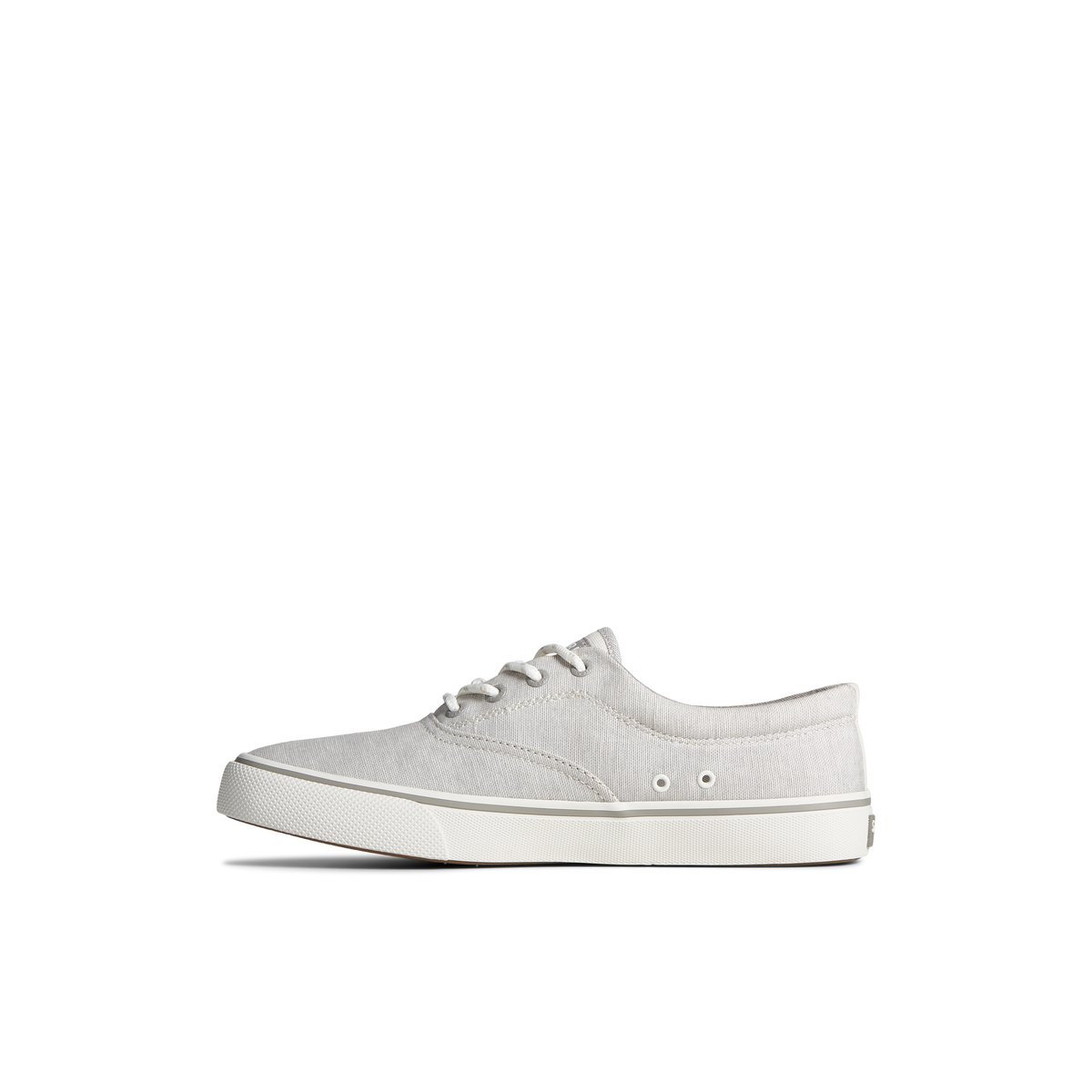 Grey Sperry Striper II Chambray Sneaker Sneakers | VENIW-7019