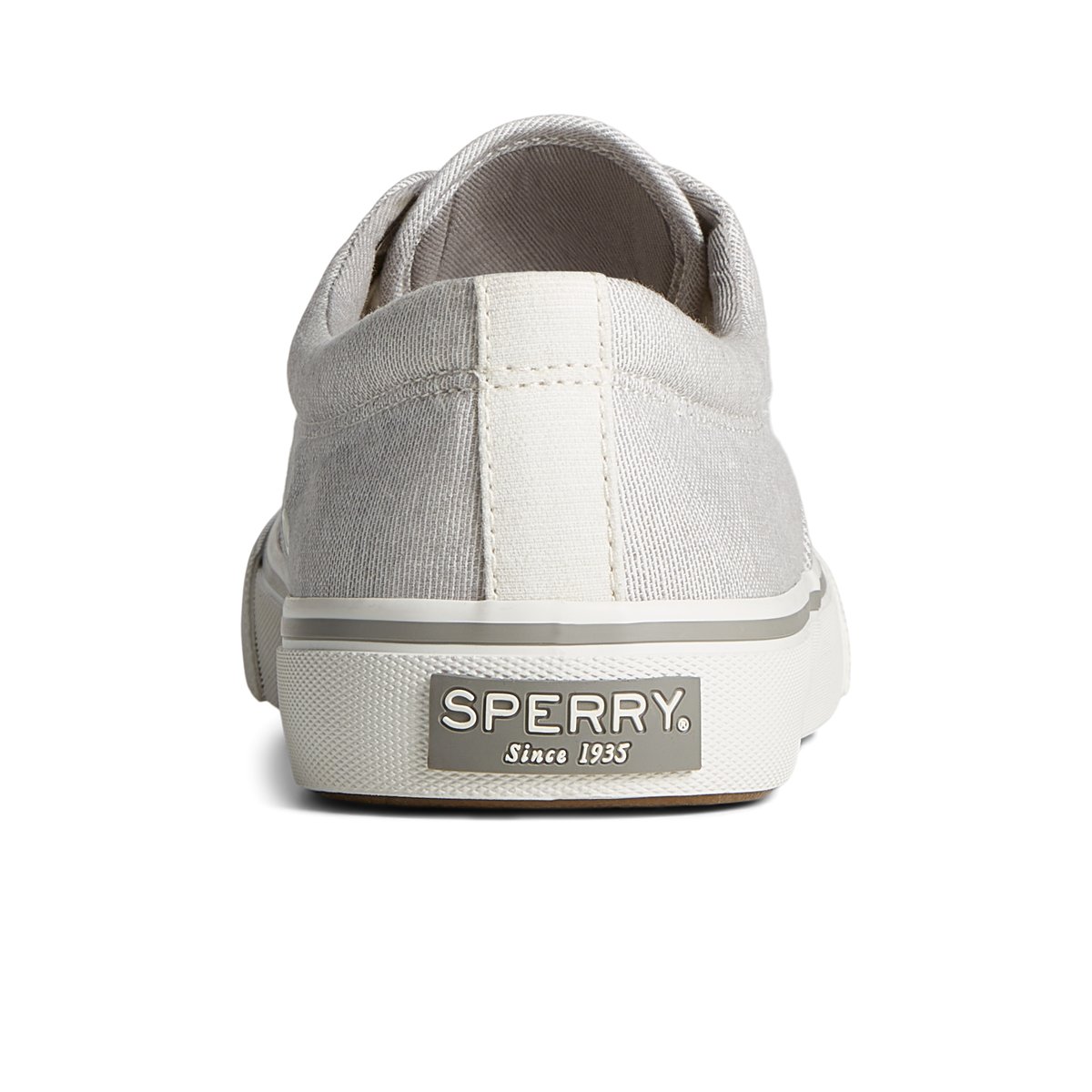 Grey Sperry Striper II Chambray Sneaker Sneakers | VENIW-7019