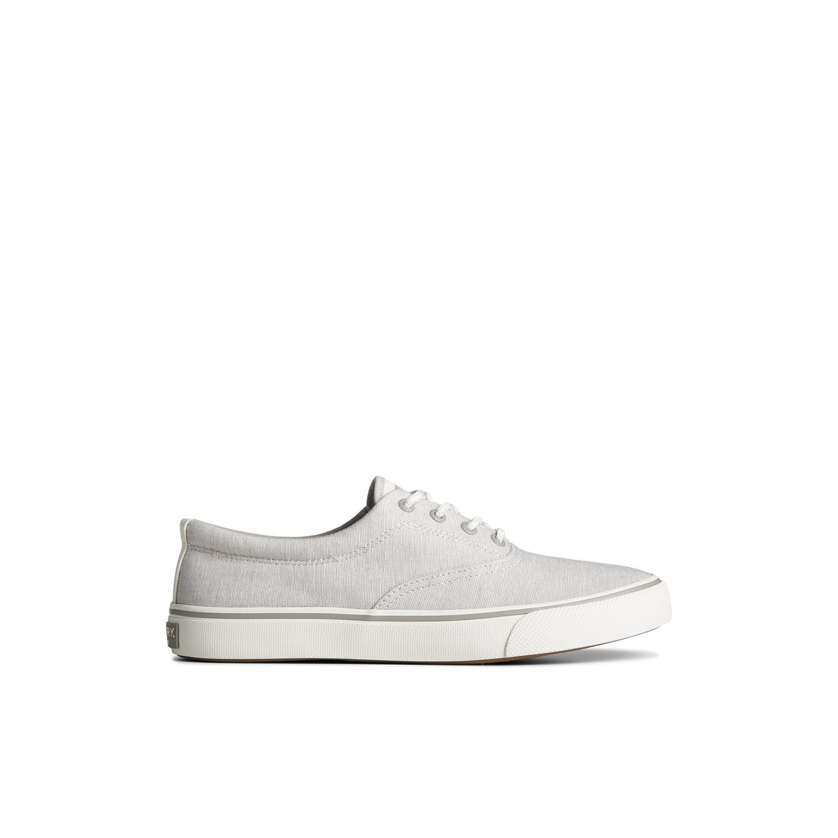 Grey Sperry Striper II Chambray Sneaker Sneakers | VENIW-7019