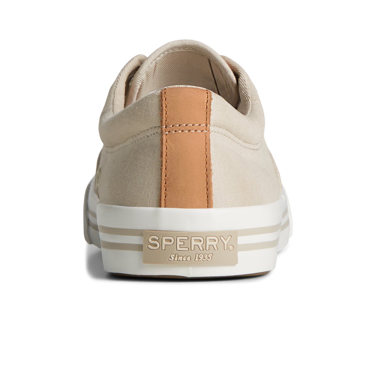 Grey Sperry Striper II Linen CVO Sneaker Sneakers | GONDR-2945