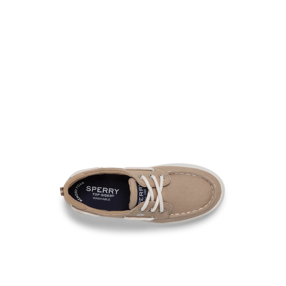 Khaki Sperry Sea Ketch Washable Sneaker Boat Shoes | MFBGJ-5123