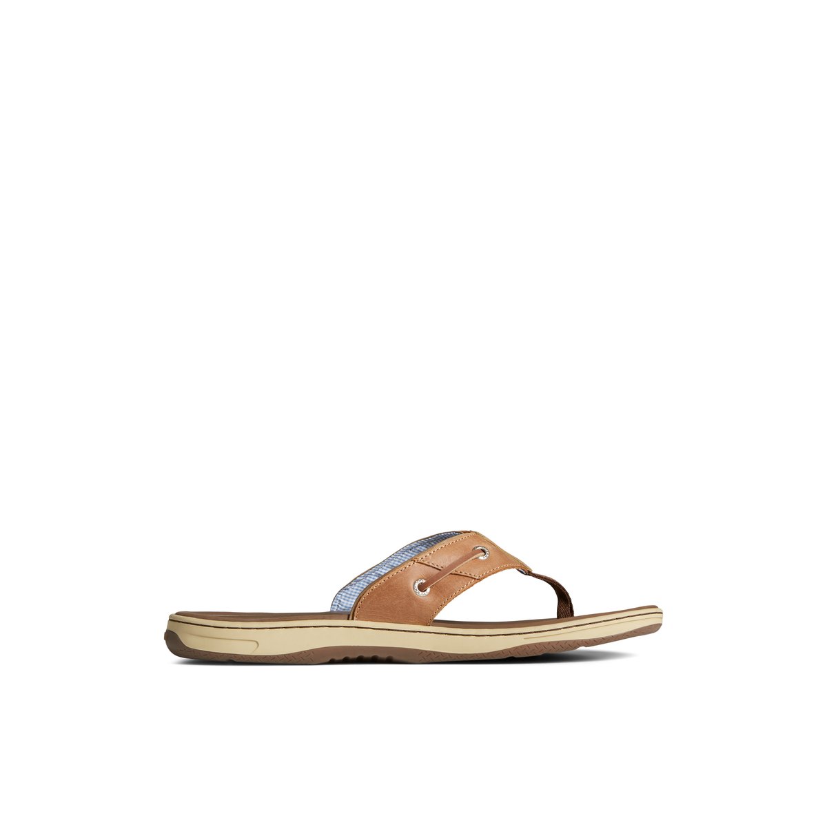 Light Brown Sperry Baitfish Flip Flops Sandals | LMHTC-1298