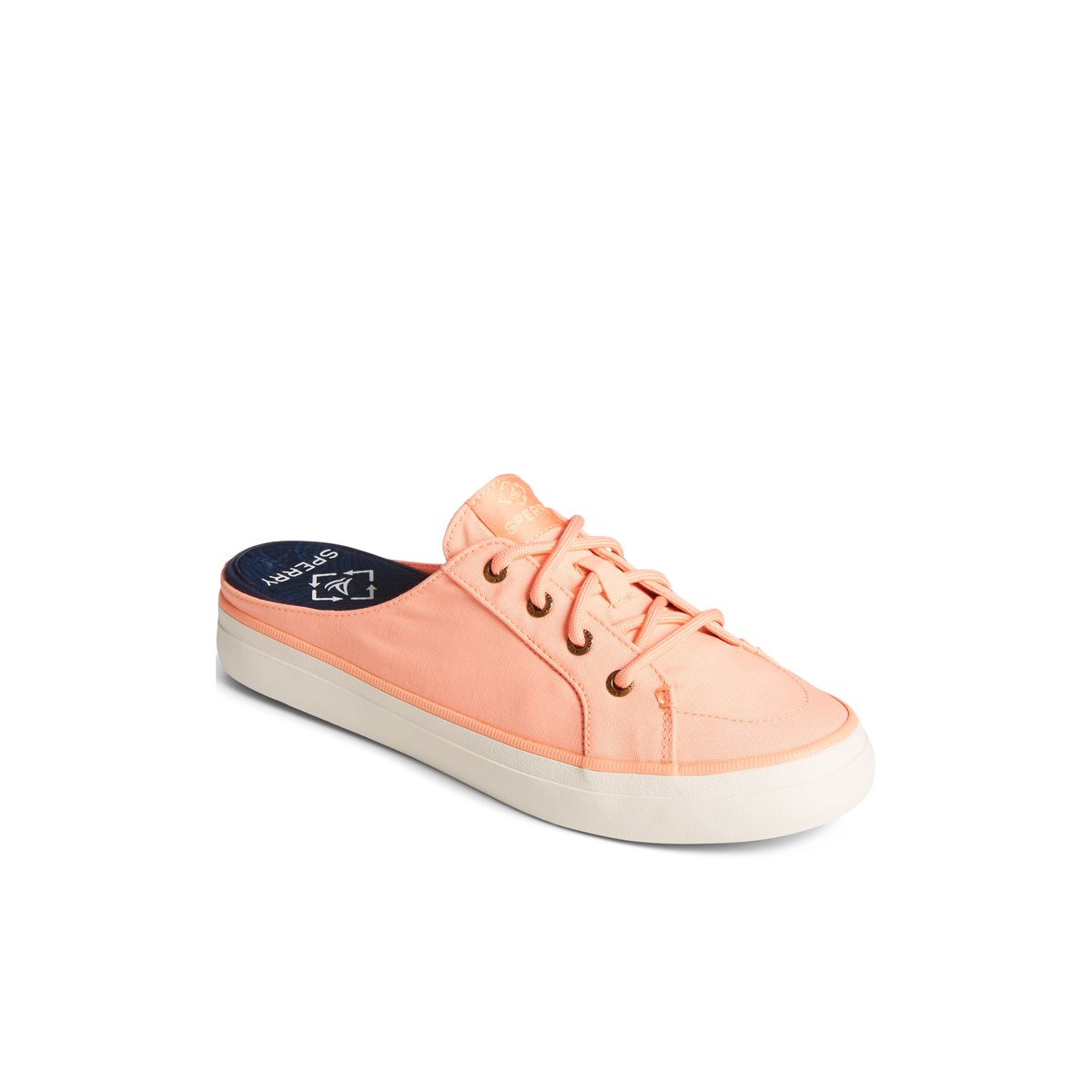 Light Pink Sperry SeaCycled Crest Vibe Pastel Mule Sneaker Sneakers | HYLIZ-9143