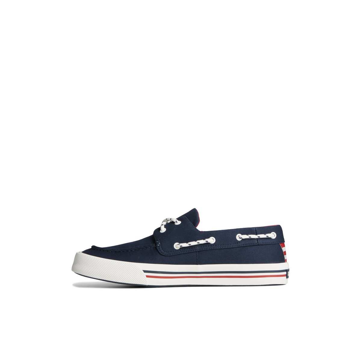 Navy Sperry Bahama II Nautical Sneaker Sneakers | YMBJT-4607