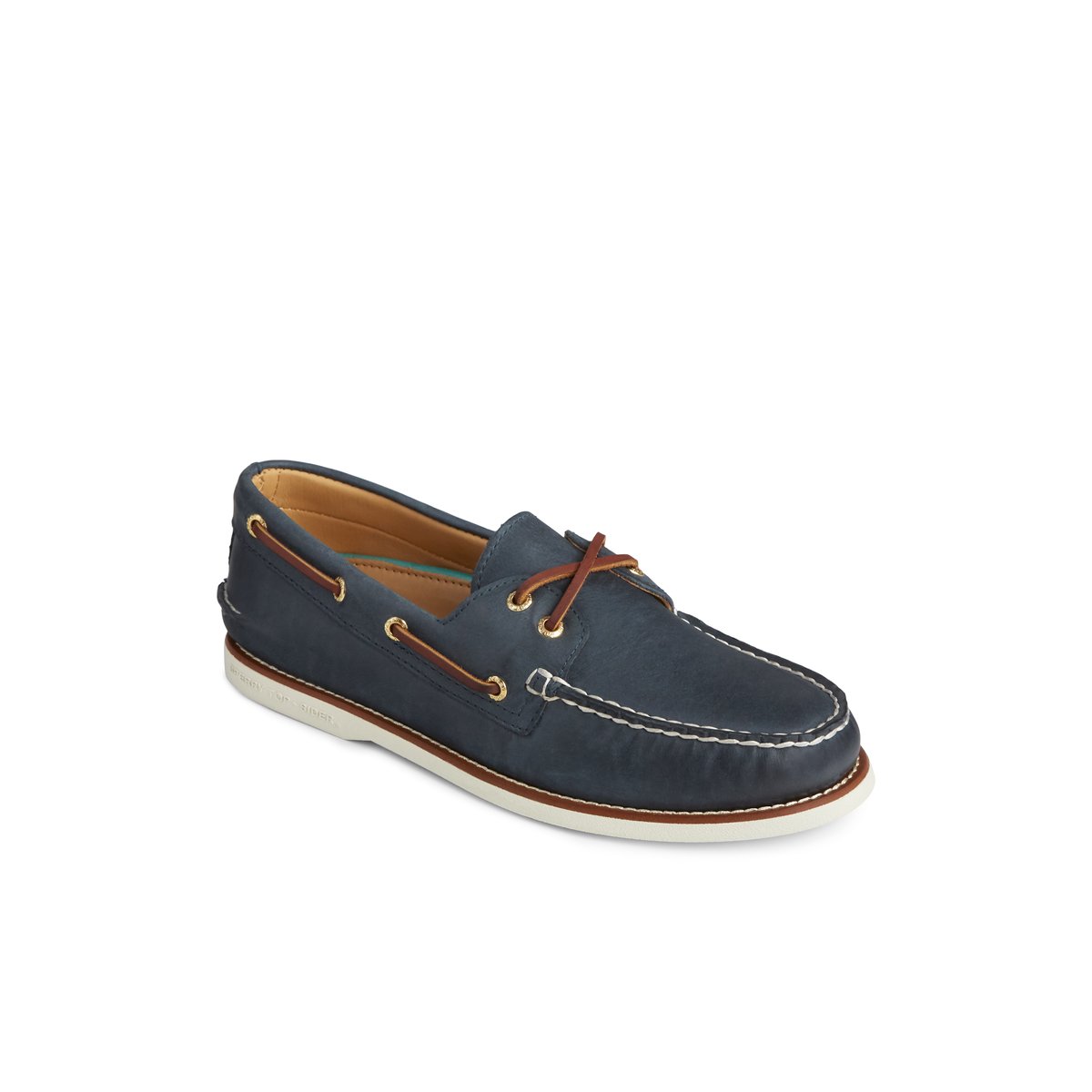 Navy Sperry Gold Cup Authentic Original Boat Shoe Boat Shoes | MFBHC-3547