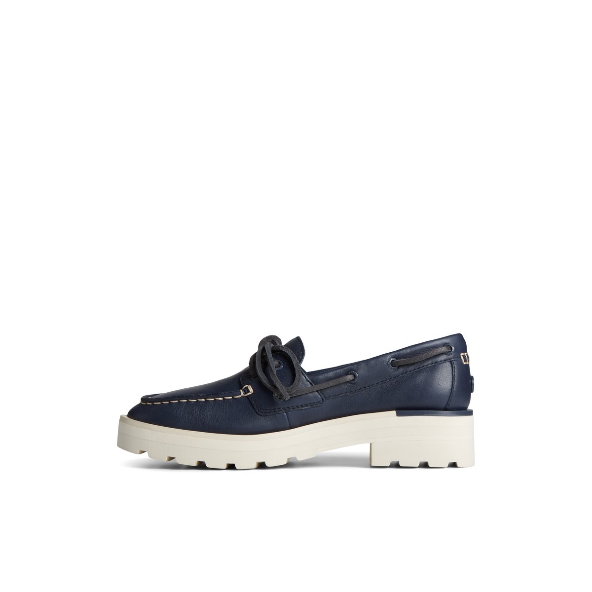 Navy Sperry Lug Boat Shoe Boat Shoes | BVCPX-5849