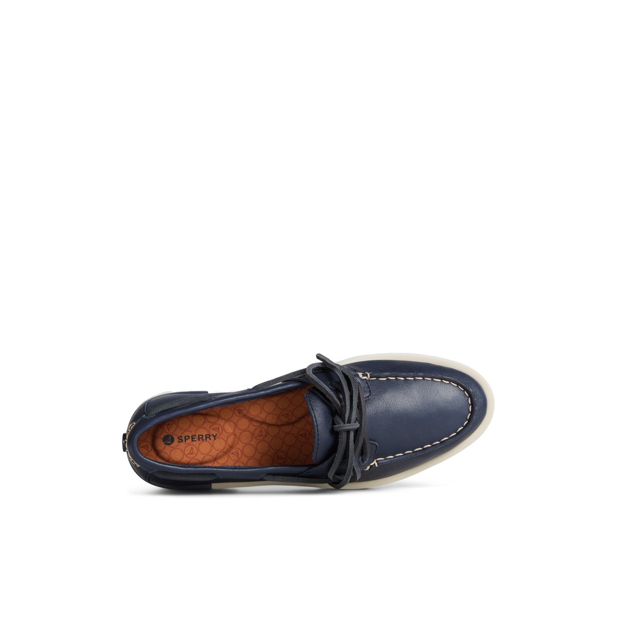 Navy Sperry Lug Boat Shoe Boat Shoes | BVCPX-5849