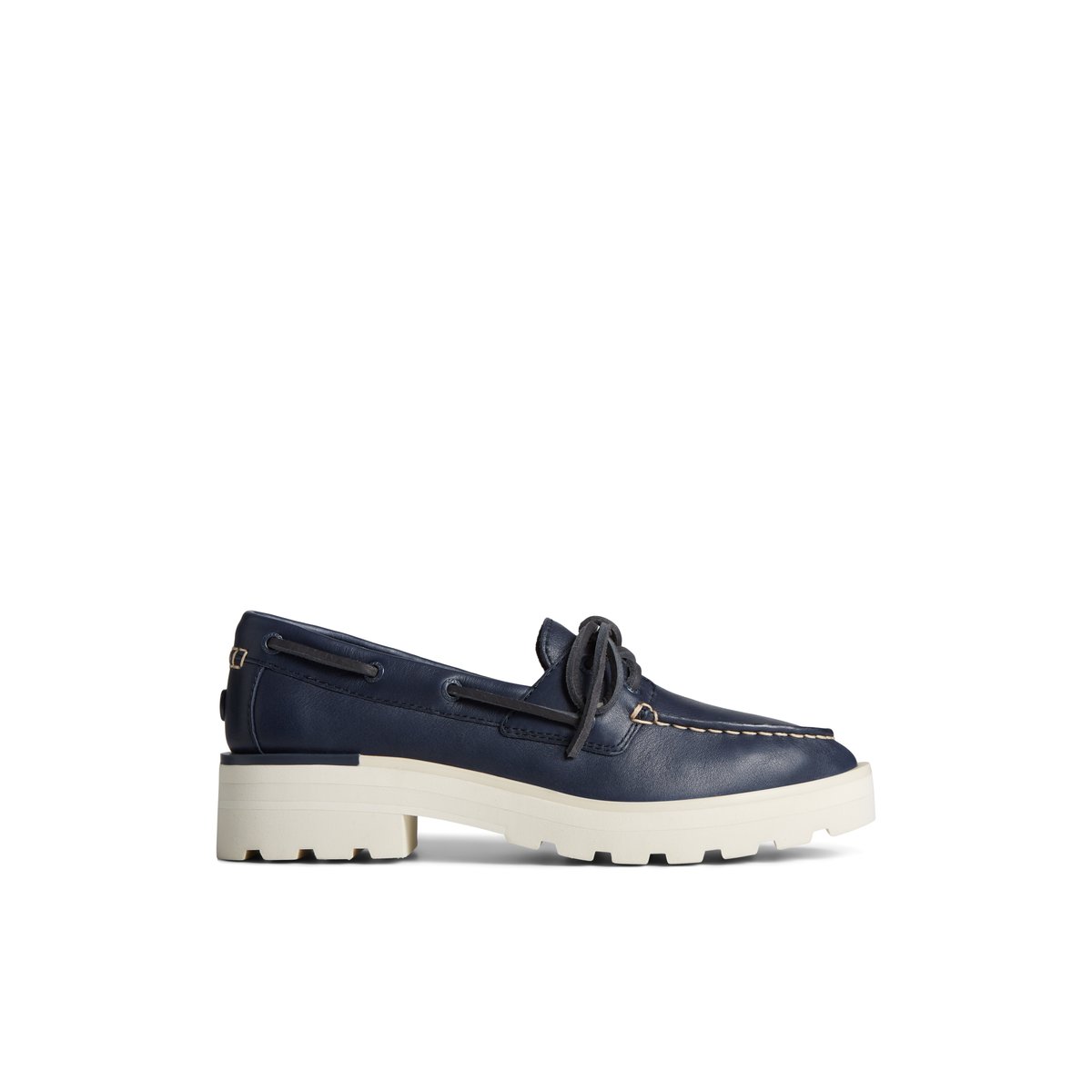 Navy Sperry Lug Boat Shoe Boat Shoes | BVCPX-5849