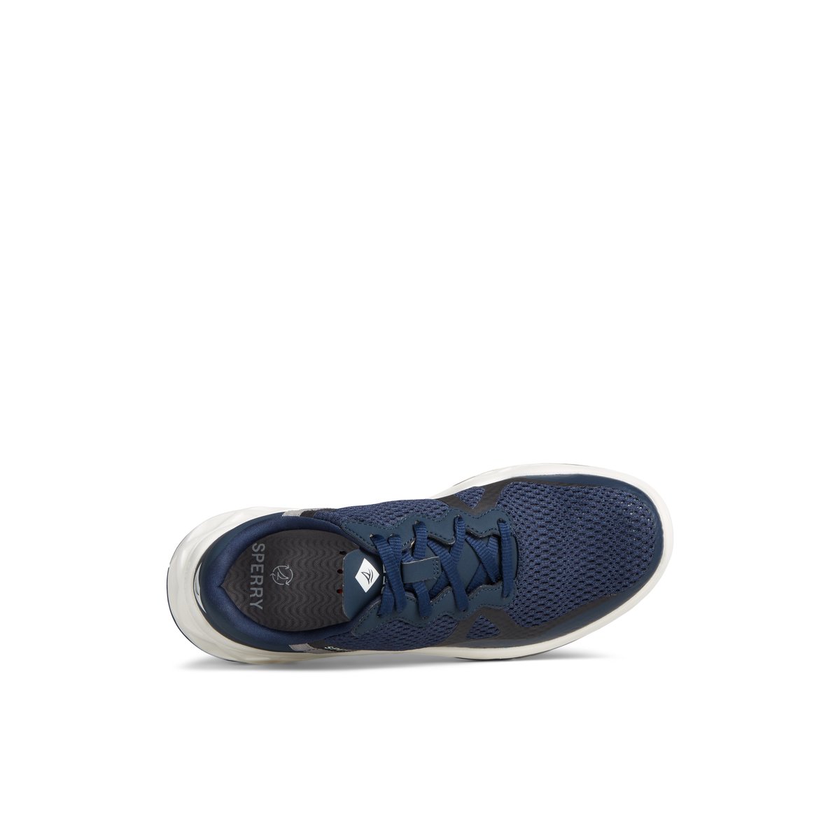 Navy Sperry SeaCycled Headsail Sneaker Sneakers | AKFQY-0895