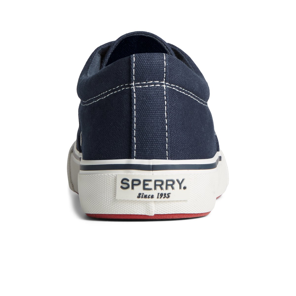 Navy Sperry Striper II Canvas CVO Sneaker Sneakers | XLQDI-4251