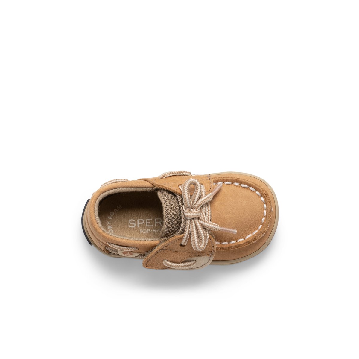 White Sperry Bluefish Crib Junior Boat Shoe Sneakers | OKTUW-5741