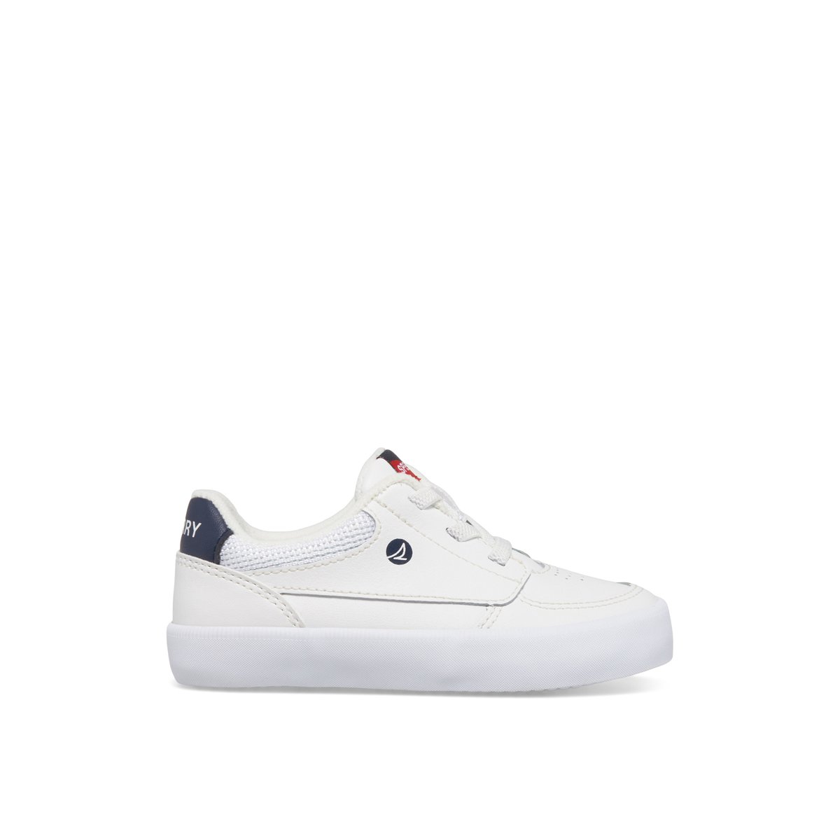 White Sperry Boardwalk Junior Sneaker Sneakers | PIRNH-4580