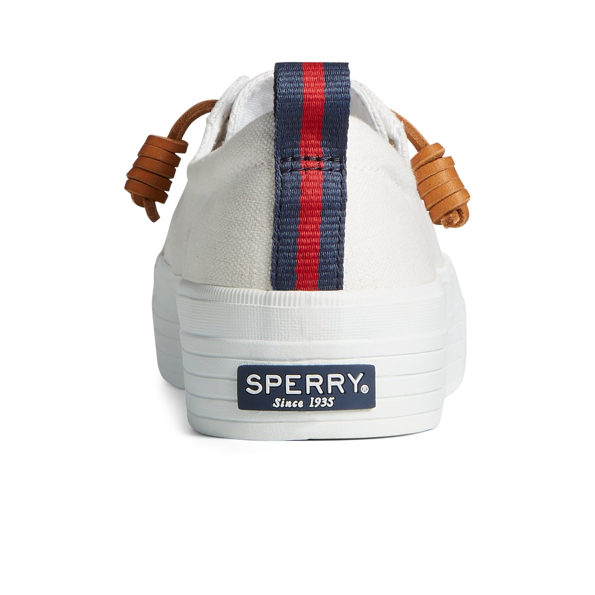 White Sperry Crest Triple Sneaker Sneakers | BOZIE-4205