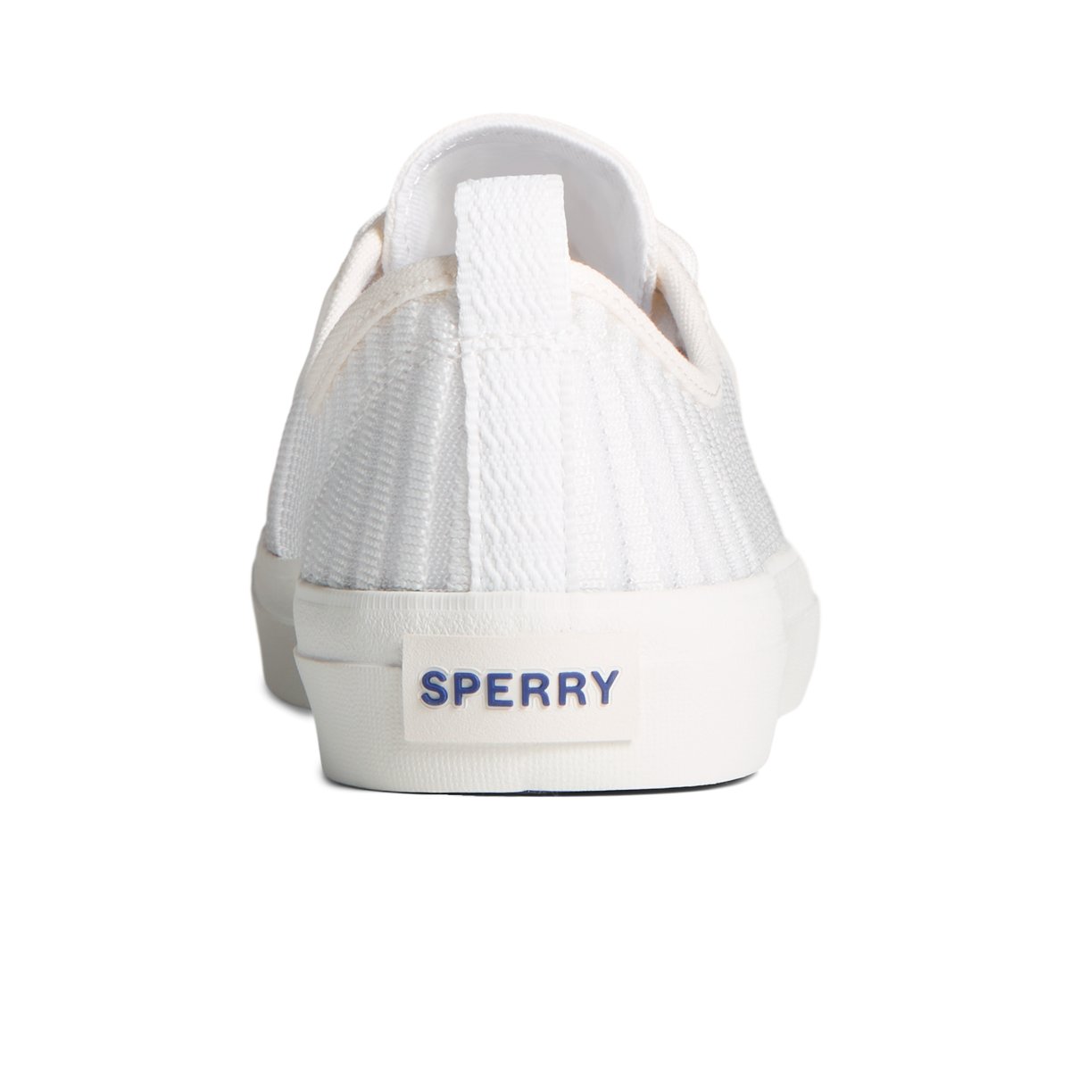 White Sperry Crest Vibe Mesh Sneaker Sneakers | NGDFJ-6985