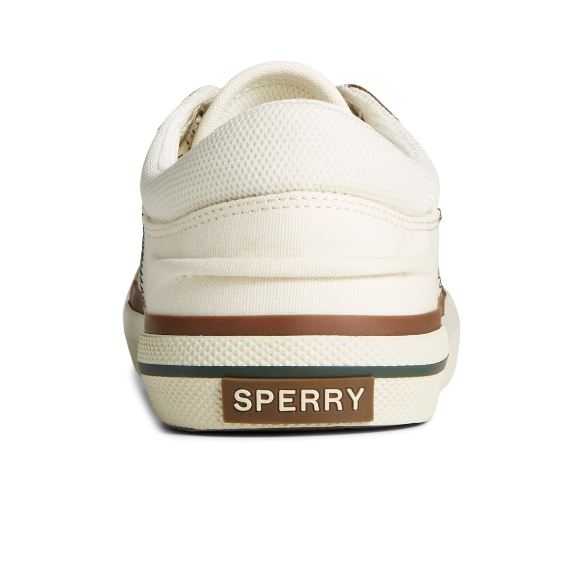 White Sperry Crossjack Sneaker Sneakers | LWXEN-4915