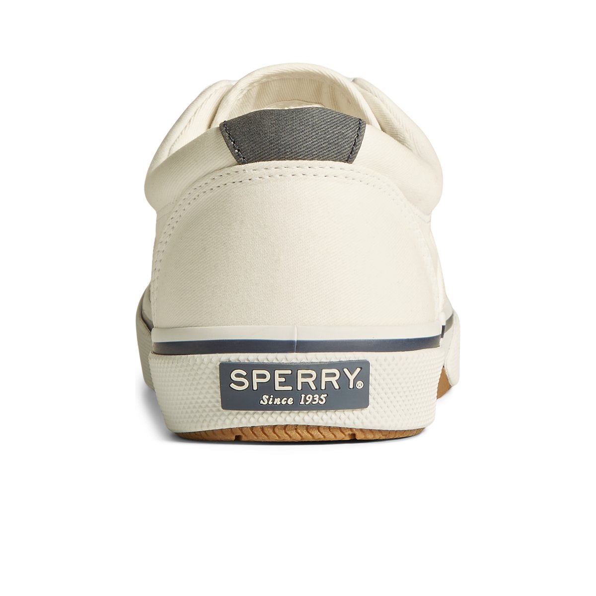 White Sperry Halyard CVO Salt Washed Sneaker Sneakers | TWRGU-3741