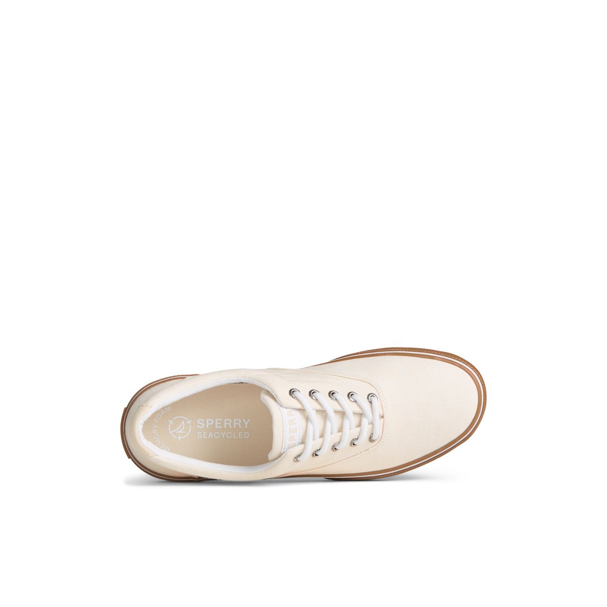 White Sperry Halyardcvoch_mm Sneakers | PRHVQ-5094