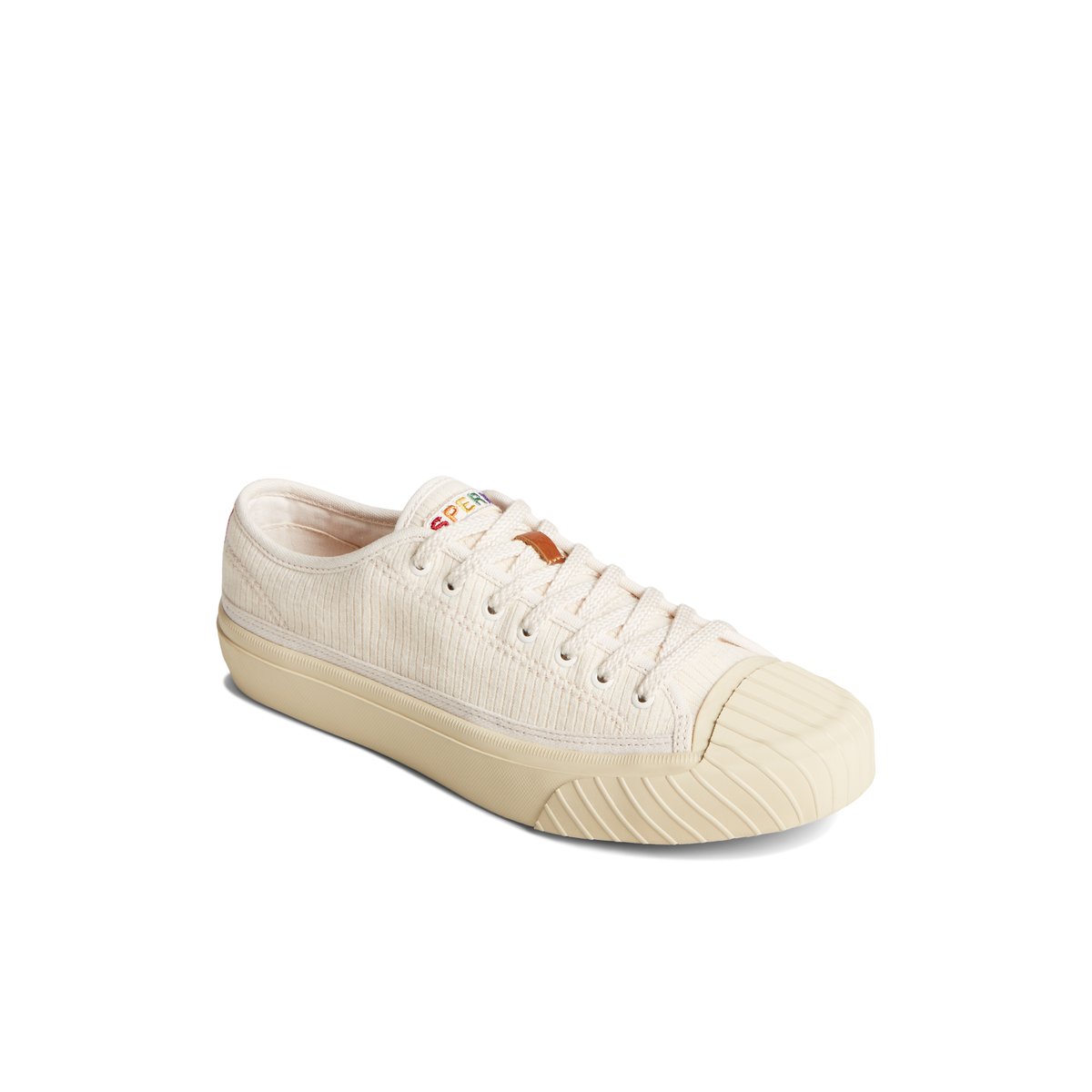 White Sperry Racquet Oxford Pride Sneaker Sneakers | PXGZR-8917