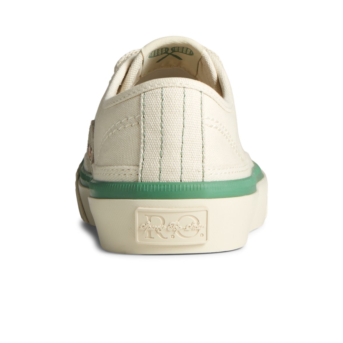 White Sperry Racquet Oxford Sneaker Sneakers | VNEJH-4805