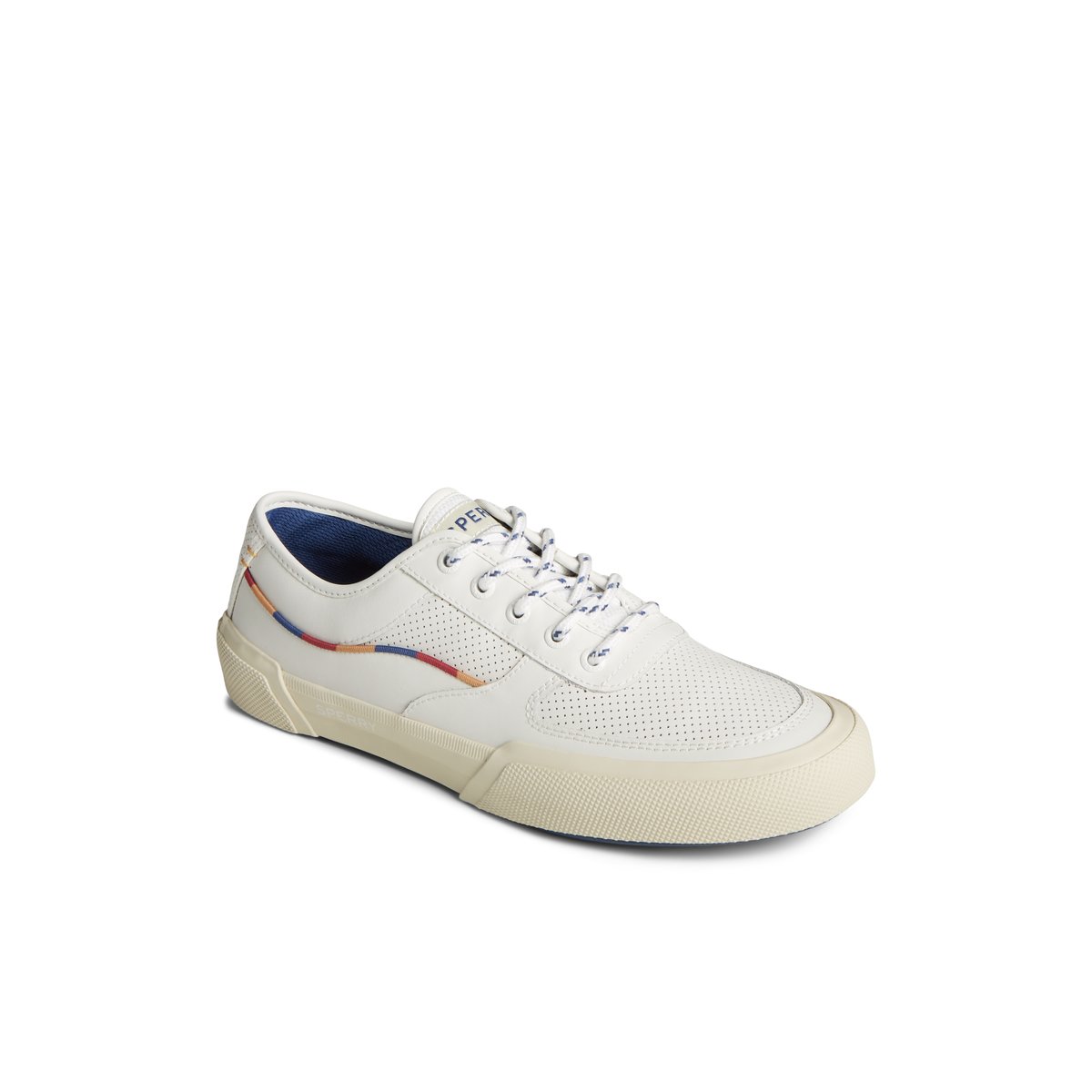 White Sperry SeaCycled Soletide Sneaker Sneakers | ANGHR-7530