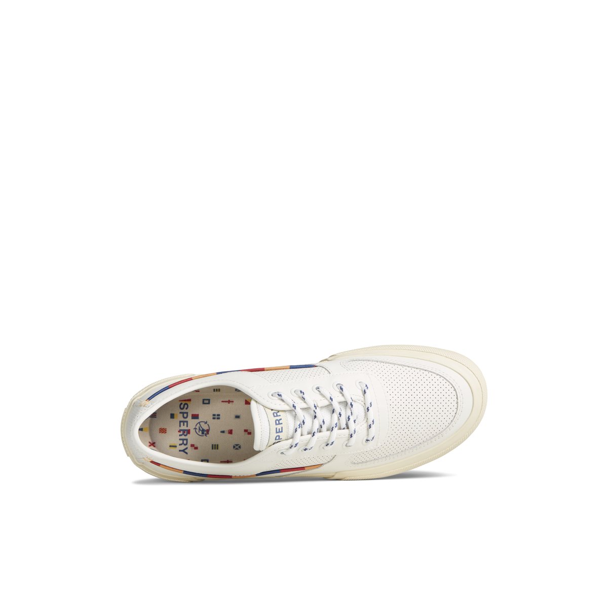 White Sperry SeaCycled Soletide Sneaker Sneakers | ANGHR-7530