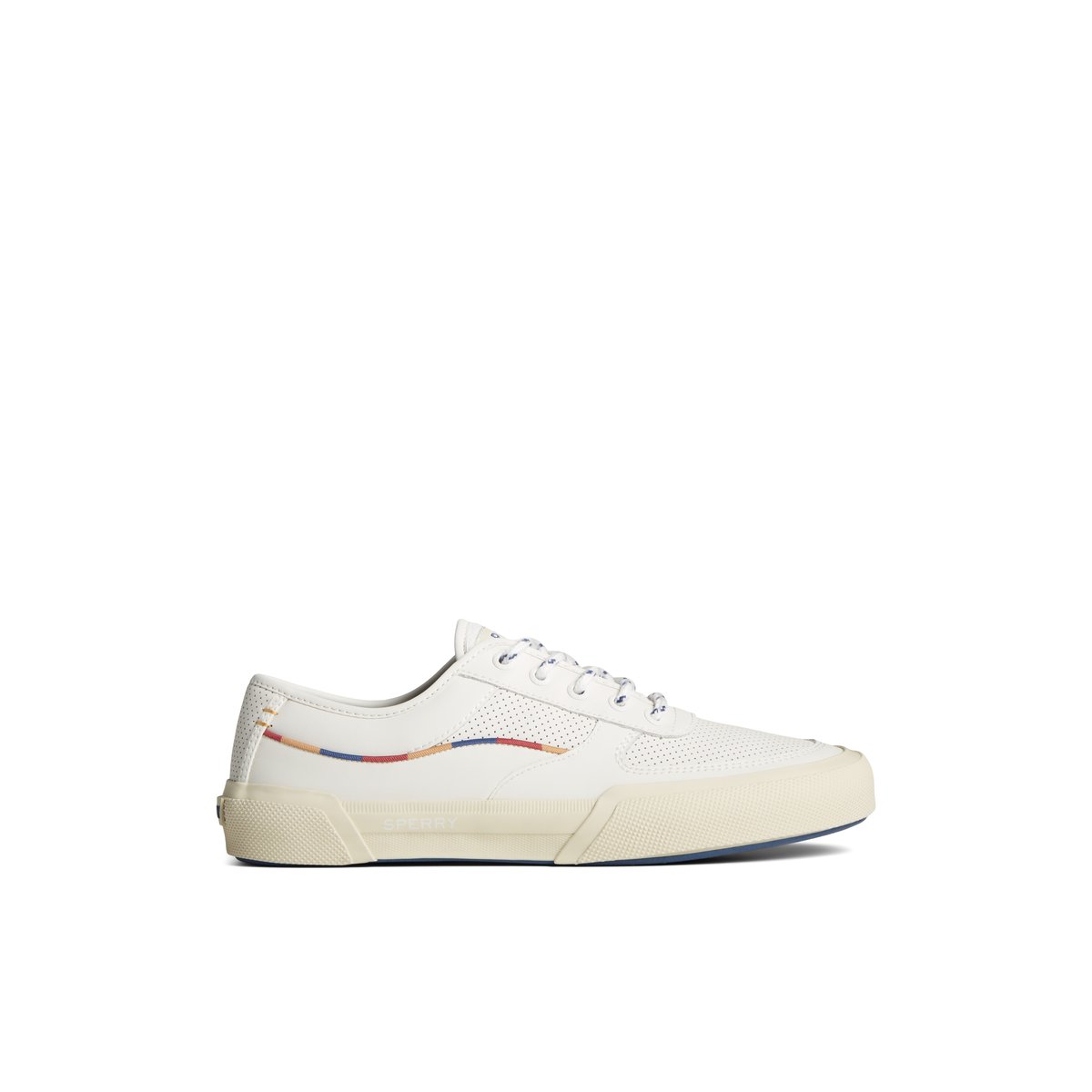 White Sperry SeaCycled Soletide Sneaker Sneakers | ANGHR-7530