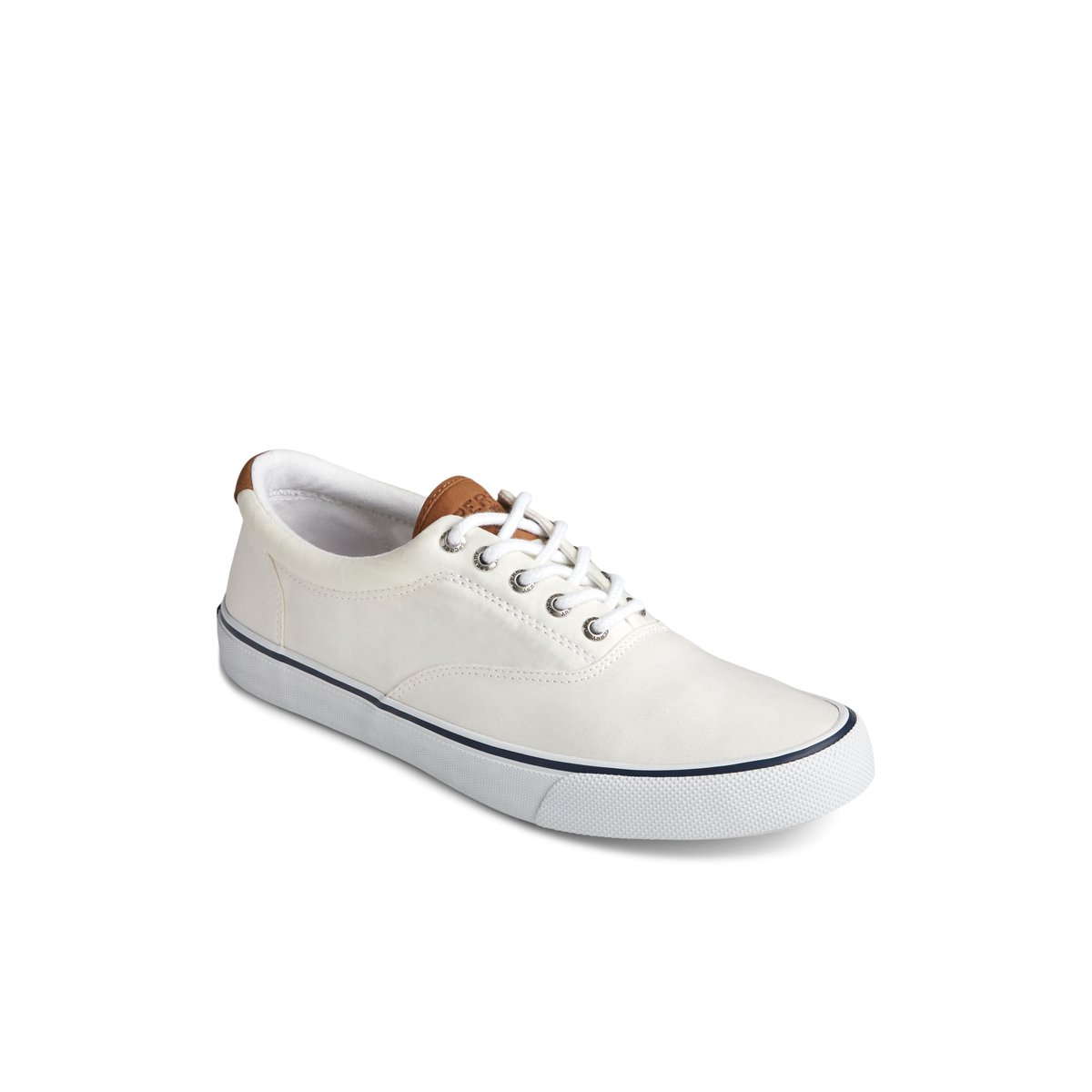 White Sperry Striper II CVO Sneaker Sneakers | MBQGL-9863