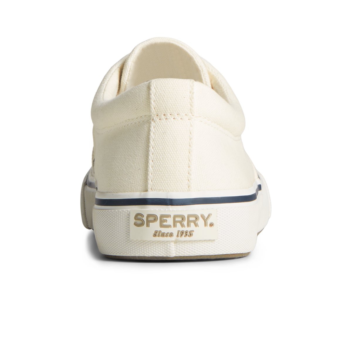 White Sperry Striper II Canvas CVO Sneaker Sneakers | ISJXO-8524