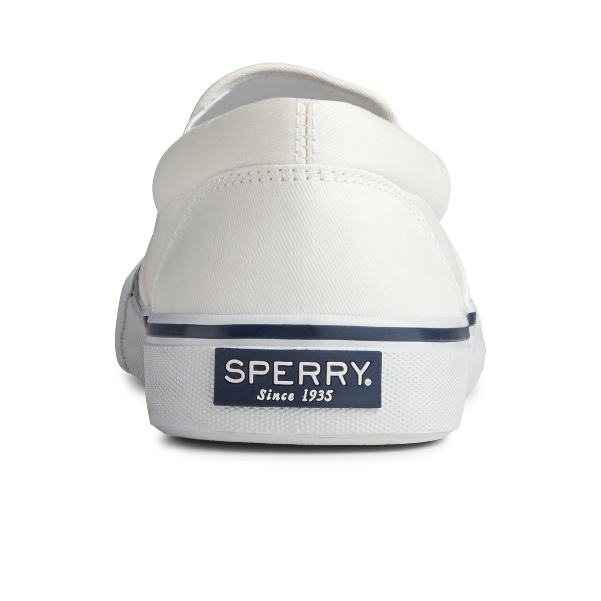 White Sperry Striper II Slip On Sneaker Sneakers | HPOXC-9370