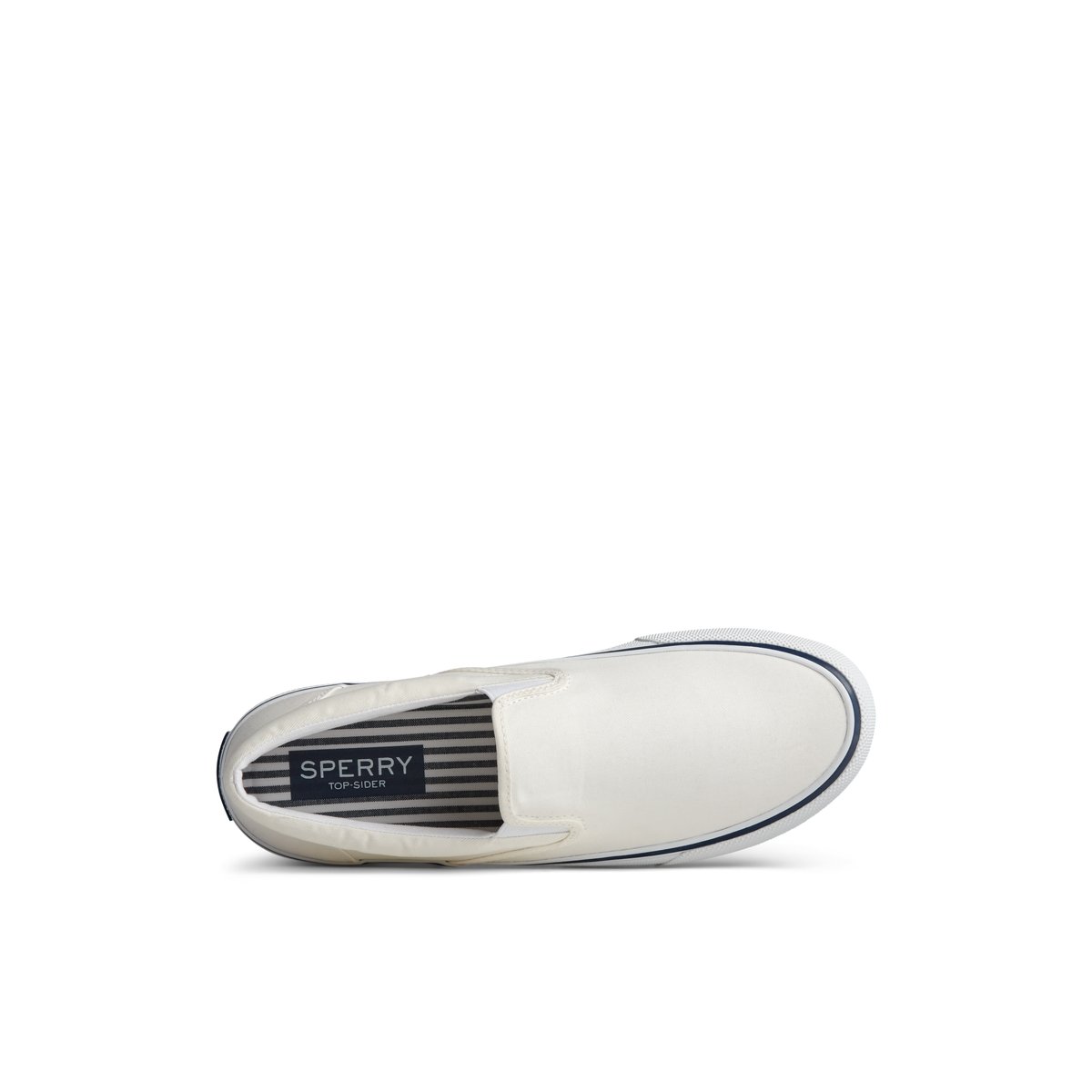 White Sperry Striper II Slip On Sneaker Sneakers | HPOXC-9370