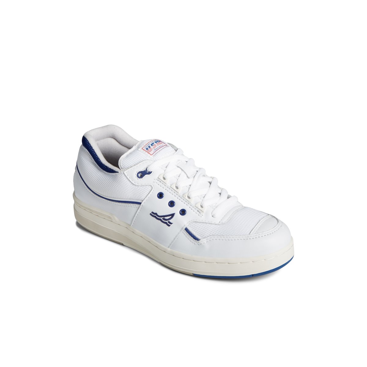 White Sperry US12 Sneaker Sneakers | QYSFM-5034